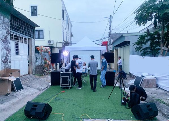 Lắp đặt hệ thống âm thanh đám cưới Hải Phòng